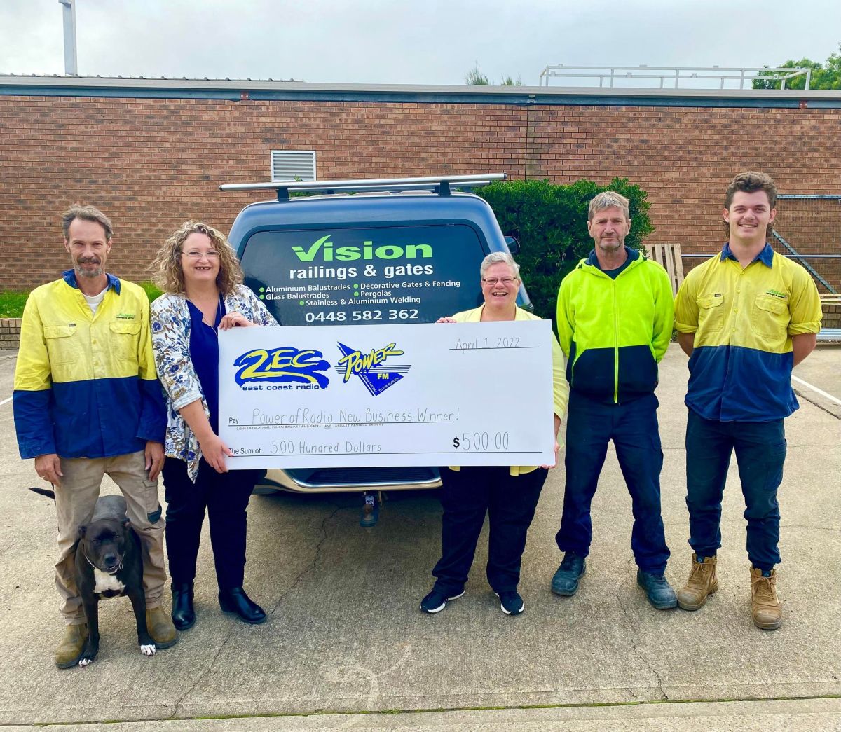 vision railings and gates group photo