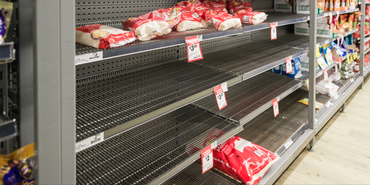 Popular Supermarket Item Experiencing Shortage 2EC