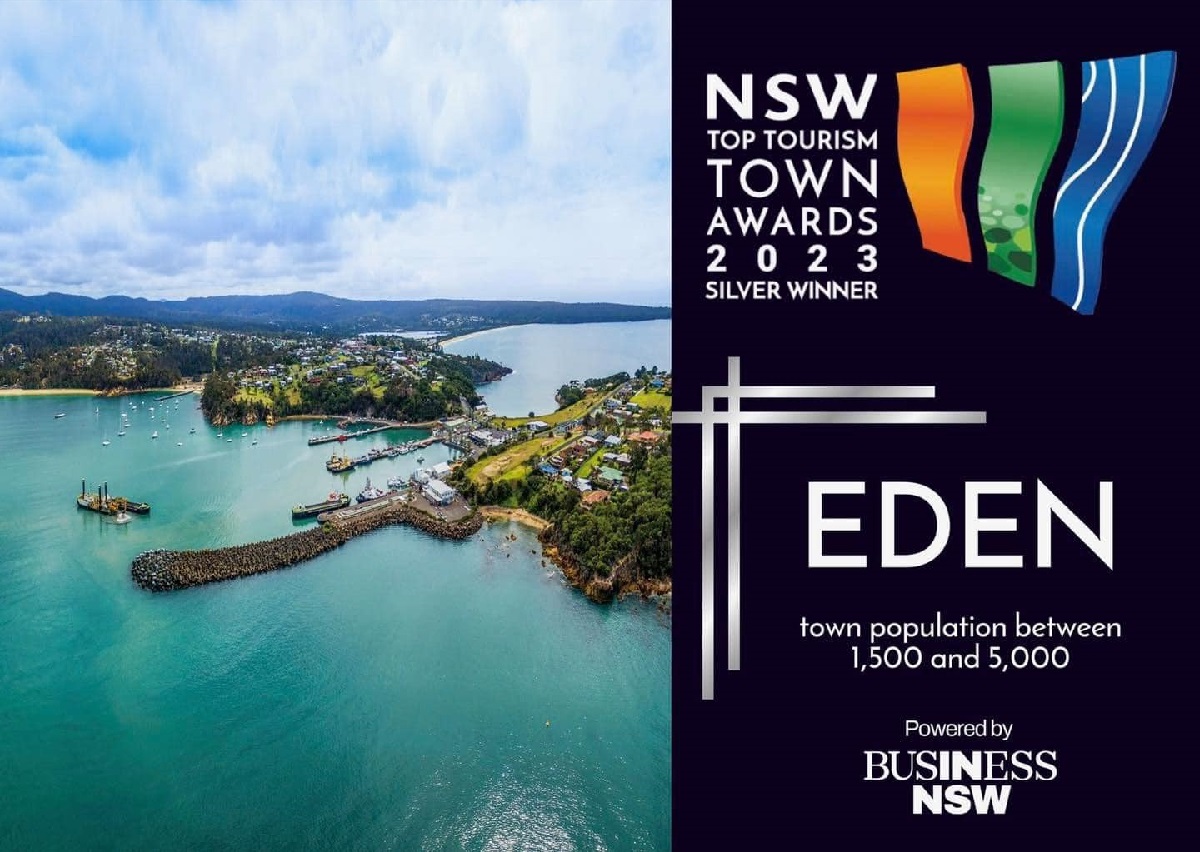 Eden, Tilba, Ulladulla all win Top Tourism Town Awards 2EC
