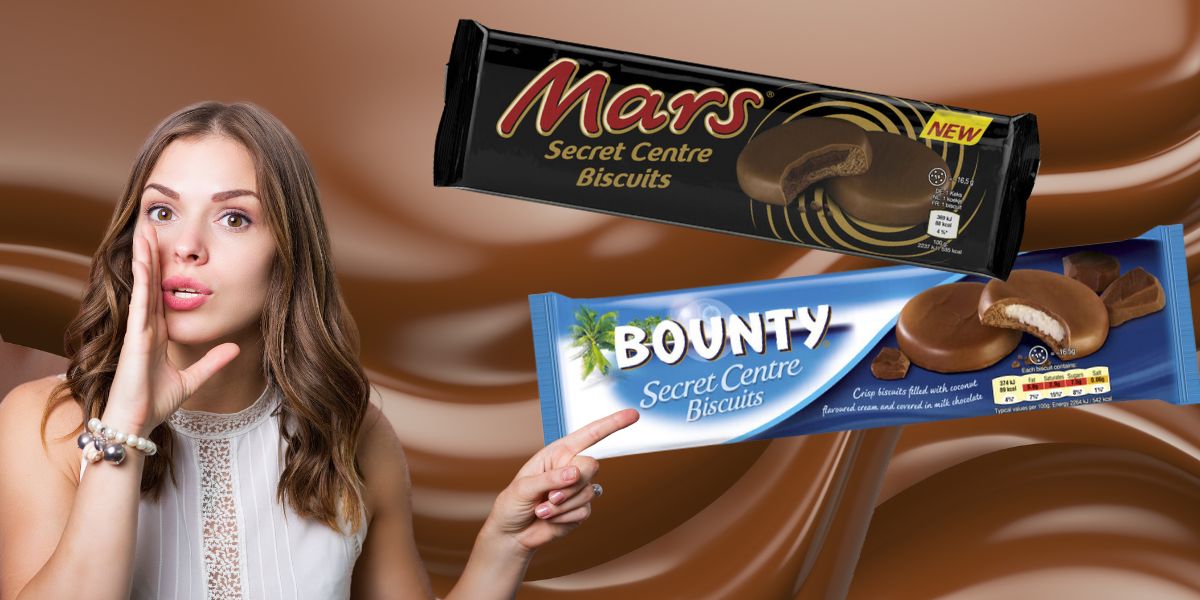 Mars and Bounty's AllNew 'Secret Centre' Biscuits Land on Shelves 2EC