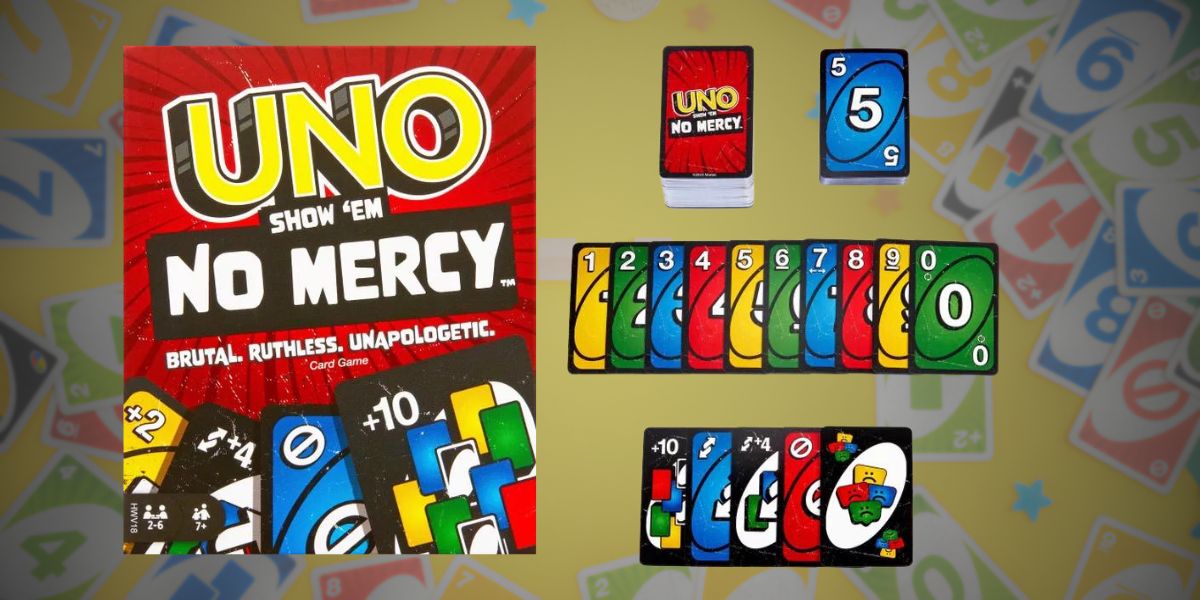 UNO no mercy cards  Cards, Card games, Mercy