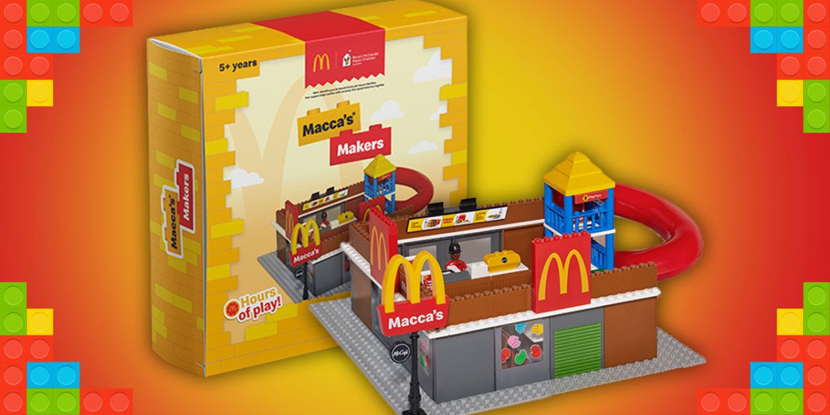 Maccas Is Launching Their Own Version Of LEGO ‘Macca’s Makers’ 2EC