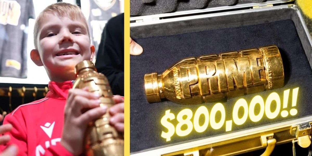 London Lad Strikes It Rich, Winning Prime Energy Gold bottle! 2EC