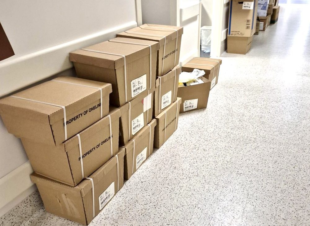 Revealed - Nurses forced to dig through dumped boxes to access medical supplies to treat patients