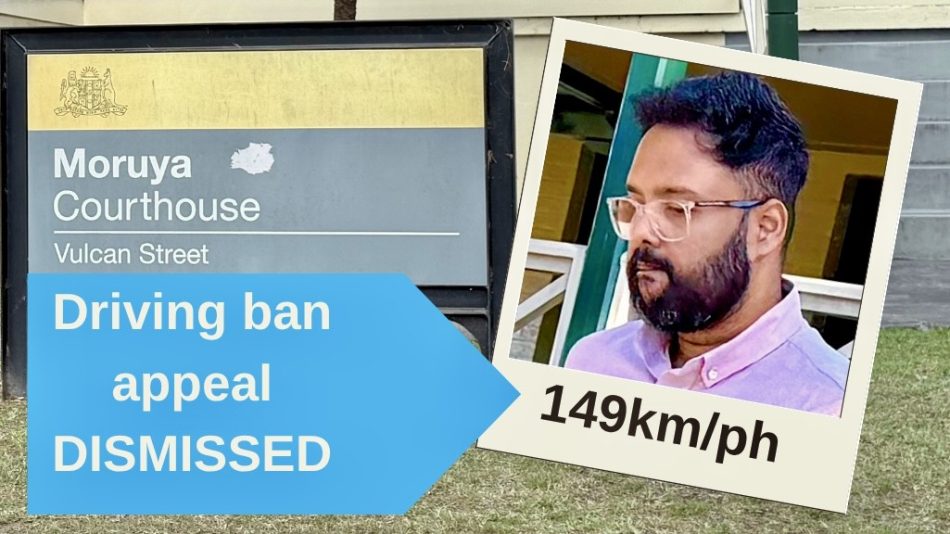 Driver blames EV for driving almost 50km/ph over speed limit